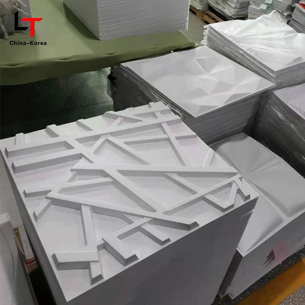 โมเดิร์น 3D PVC ผนัง/สติกเกอร์ภายในกันน้ำ Matt Black Diamond Shape สำหรับห้องนั่งเล่นห้องนอนตกแต่งผนังกันน้ำ