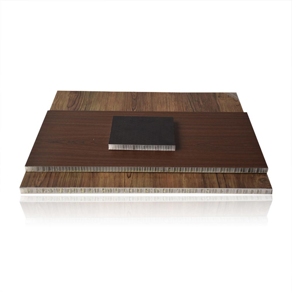 วัสดุก่อสร้าง 12 มม. ตกแต่งอลูมิเนียมกันน้ำเพดานวัสดุตกแต่งแผงรังผึ้งอลูมิเนียม