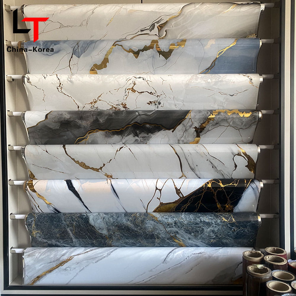 การพิมพ์ 3D 5D การเคลือบฟิล์มถ่ายเทความร้อนเฟอร์นิเจอร์ PVC ฟิล์มตกแต่งเครื่องกดสูญญากาศฟอยล์สำหรับแผงผนังประตู WPC UV Board