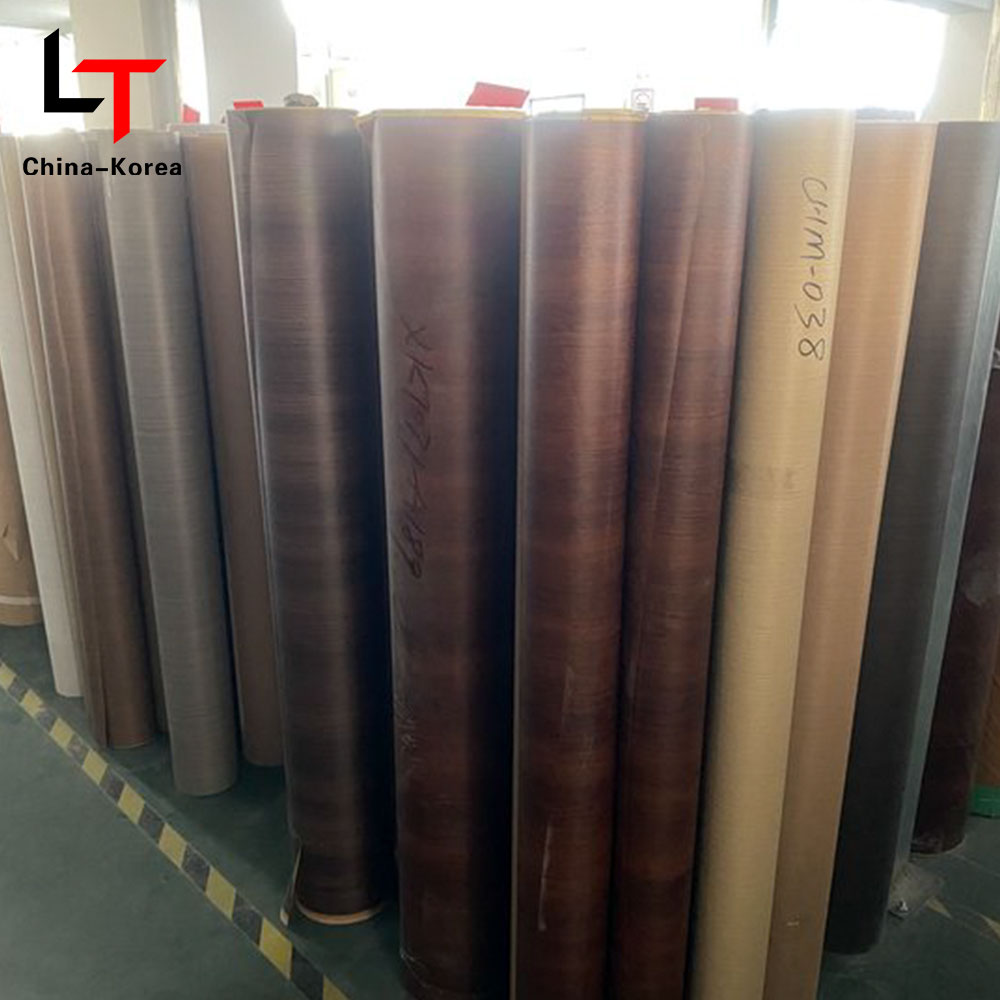 การพิมพ์ 3D 5D การเคลือบฟิล์มถ่ายเทความร้อนเฟอร์นิเจอร์ PVC ฟิล์มตกแต่งเครื่องกดสูญญากาศฟอยล์สำหรับแผงผนังประตู WPC UV Board