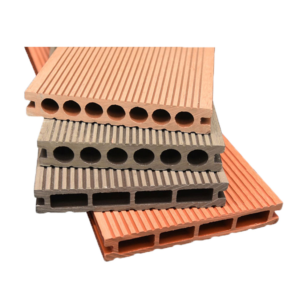 Interlock Wpc พื้นระเบียงกลางแจ้งลายนูน 3 มิติลายไม้พื้นระเบียงคอมโพสิตพื้นไม้พลาสติก